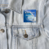 Blaue Welle Wahl 2026 Button (Beispiel)