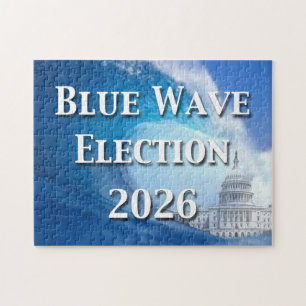 Blaue Welle Wahl 2026 Puzzle
