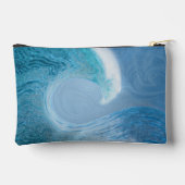 Blaue Welle Zubehörtasche (Rückseite)