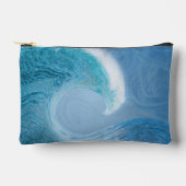 Blaue Welle Zubehörtasche (Vorderseite)