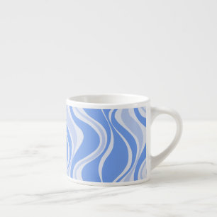 Blaue Wellen Espresso-Tasse Espressotasse