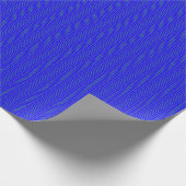Blaue Wellen Geschenkpapier (Ecke)