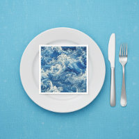 Blaue Wellen Napkins