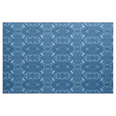 Blaue Wellen Stoff (Fat Quarter (45,7 x 55,9 cm))