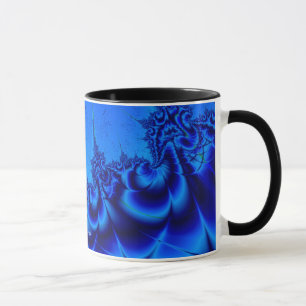 Blaue Wellen Tasse