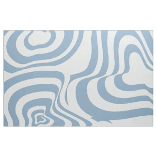Blaue wellige Streifen Retro Y2K Marmormuster Stoff