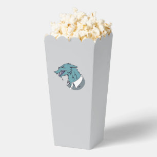 Blaue Werwolf-Popcorn-Schachteln Geschenkschachtel