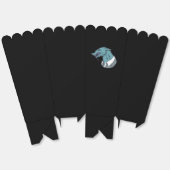 Blaue Werwolf-Popcornboxen Geschenkschachtel (Ungeklappt)