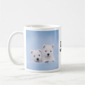 Blaue Wesen Kaffeetasse (Links)