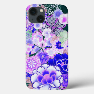BLAUE WHUE BLUME Peony, Rose Japanischer Blumenkoh Case-Mate iPhone Hülle
