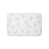 Blaue Wildblume Badematte (Vorderseite)