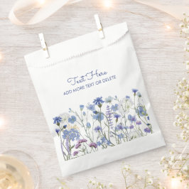 Blaue Wildblume Meadow Geschenktütchen
