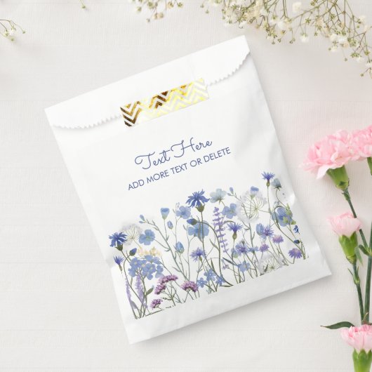 Blaue Wildblume Meadow Geschenktütchen (Versiegelt)