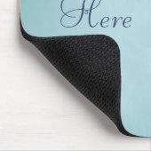 Blaue Wildblume Mousepad (Ecke)