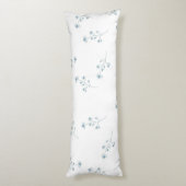 Blaue Wildblume Seitenschläferkissen (Rückseite (Vertikal))