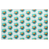 Blaue Wildblume Stoff (Yard (91,4 cm))