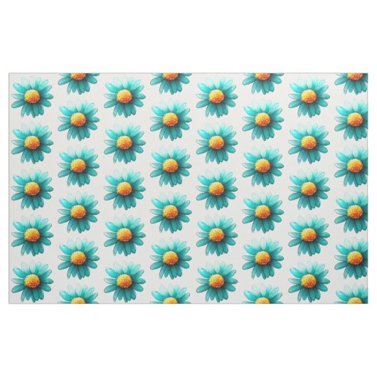 Blaue Wildblume Stoff (Yard (91,4 cm))