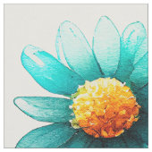 Blaue Wildblume Stoff (Nahaufnahme)