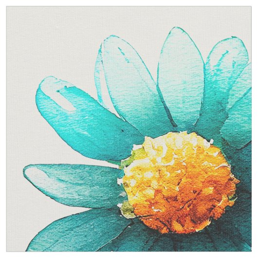 Blaue Wildblume Stoff (Nahaufnahme)