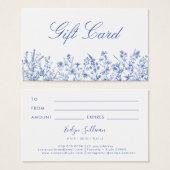 Blaue Wildblumen (Vorne & Hinten)