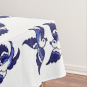 Blaue Wildschweine Tischdecke (Beispiel)