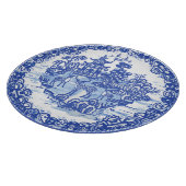 Blaue Willow Hirsche Herde Antike Pagoda Phoenix C Schneidebrett (Ecke)