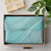 Blaue Windswept Farbe Seidenpapier (Geschenk)