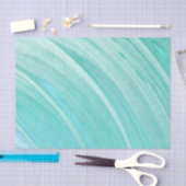 Blaue Windswept Farbe Seidenpapier (Handwerk)
