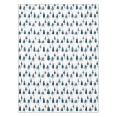 Blaue Winterbäume Tischdecke (Vorderseite)