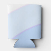 Blaue Wirbel Cooler Dosenkühler (Rückseite)