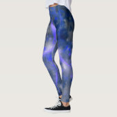 Blaue Wirbel der Natur Leggings (Links)