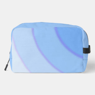 Blaue Wirbel ombre Waschbeutel