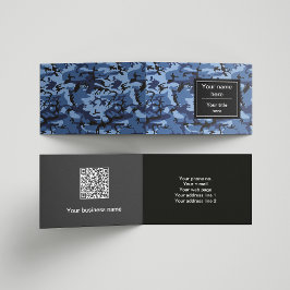 Blaue Wolke, Militärmuster, Armee Visitenkarten