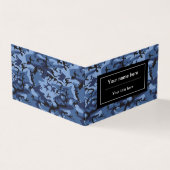 Blaue Wolke, Militärmuster, Armee Visitenkarten (Vorderseite)