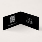 Blaue Wolke, Militärmuster, Armee Visitenkarten (Innenseite)