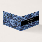 Blaue Wolke, Militärmuster, Armee Visitenkarten (Vorderseite)