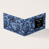 Blaue Wolke, Militärmuster, Armee Visitenkarten (Vorderseite)