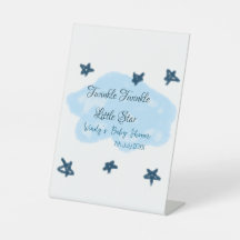 Blaue Wolken blinkeln Twinkle Little Star Baby Sho