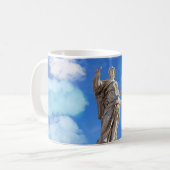 Blaue Wolken Kaffeetasse (Vorderseite Links)
