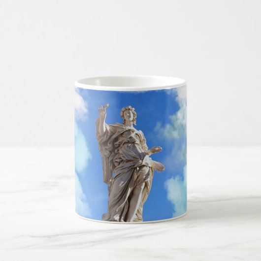 Blaue Wolken Kaffeetasse (Mittel)