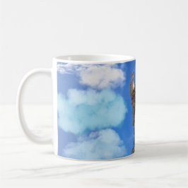 Blaue Wolken Kaffeetasse