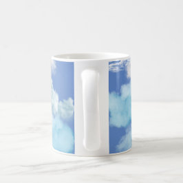 Blaue Wolken Kaffeetasse