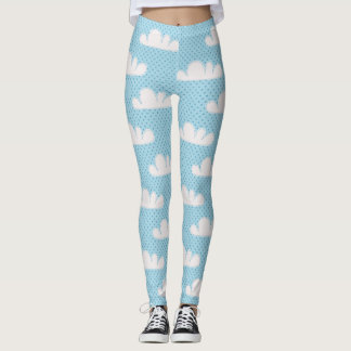 Blaue Wolken Leggings