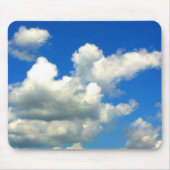 Blaue Wolken Mousepad (Vorne)