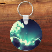 Blaue Wolken Schlüsselanhänger (Vorderseite)