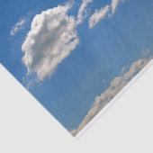 Blaue Wolken Seidenpapier (Ausschnitt)