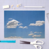 Blaue Wolken Seidenpapier (Handwerk)