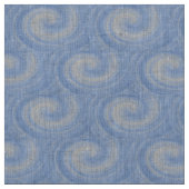 Blaue Wolken wirbelnde Stoffe (Muster)