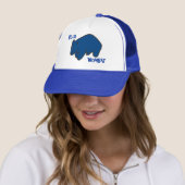 Blaue Wombat Kappe (Beispiel)