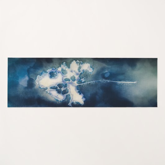 Blaue Yoga-Teppiche Yogamatte (Vorderseite (Horizontal))